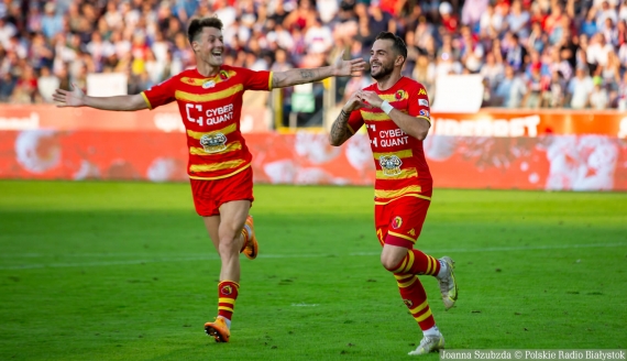 Górnik Zabrze - Jagiellonia Białystok, 26.08.2022, fot. Joanna Szubzda