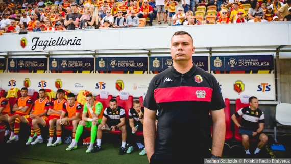 Jagiellonia Białystok - Radomiak Radom, 17.09.2023, fot. Joanna Szubzda