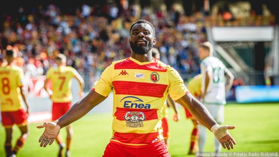 Jagiellonia Białystok - Radomiak Radom, 17.09.2023, fot. Joanna Szubzda