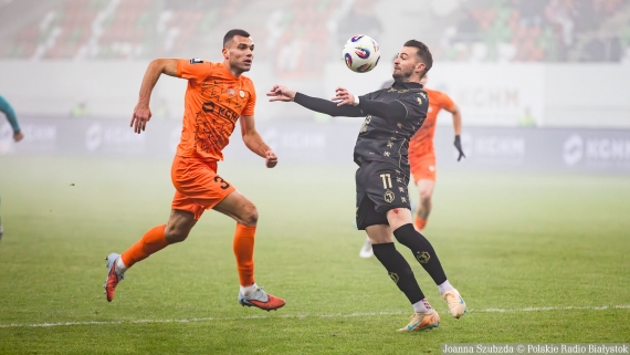 Zagłębie Lubin - Jagiellonia Białystok, 30.11.2025, fot. Joanna Szubzda