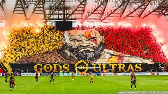 Jagiellonia Białystok - Pogoń Szczecin, 24.05.2025, fot. Joanna Szubzda