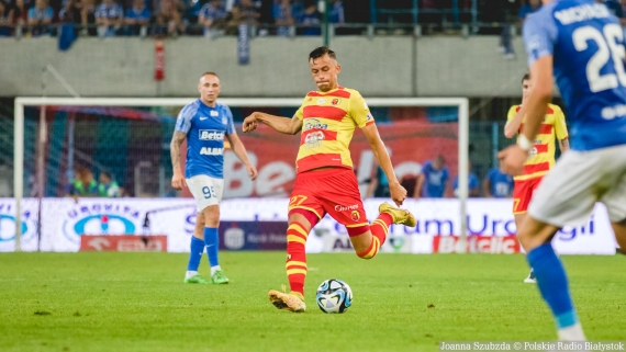 Ruch Chorzów - Jagiellonia Białystok, 19.08.2023, fot. Joanna Szubzda
