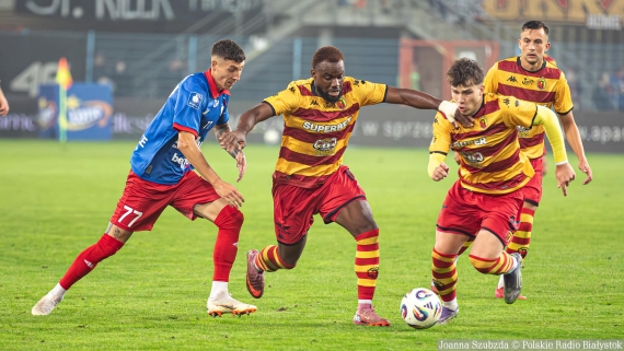 Piast Gliwice - Jagiellonia Białystok, 13.09.205, fot. Joanna Szubzda