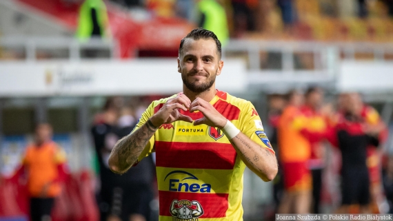 Jagiellonia Białystok - Śląsk Wrocław, 26.09.2023, fot. Joanna Szubzda