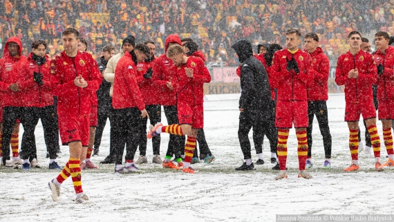 Jagiellonia Białystok - GKS Katowice - mecz odwołany, 23.11.2025, fot. Joanna Szubzda