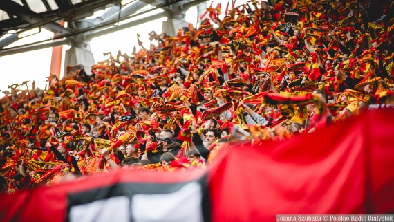 Jagiellonia Białystok - Pogoń Szczecin, 24.05.2025, fot. Joanna Szubzda
