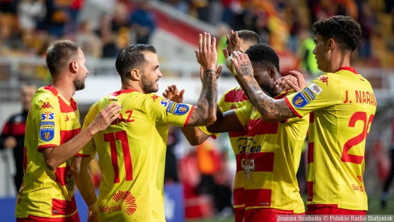 Jagiellonia Białystok - Śląsk Wrocław, 26.09.2023, fot. Joanna Szubzda