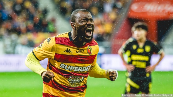 Jagiellonia Białystok - Arka Gdynia, 18.10.2025, fot. Joanna Szubzda