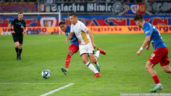 Piast Gliwice - Jagiellonia Białystok, 18.05.2024, fot. Joanna Szubzda
