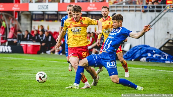 Jagiellonia Białystok - Górnik Zabrze, 4.05.2025, fot. Joanna Szubzda