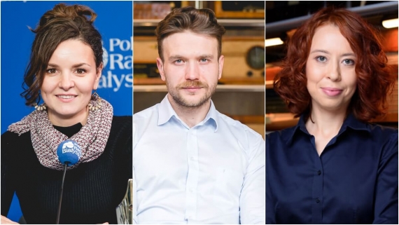 Dominika Dębska, Źmicier Kościn i Joanna Sikora, fot. Joanna Szubzda i Jakub Jackiewicz