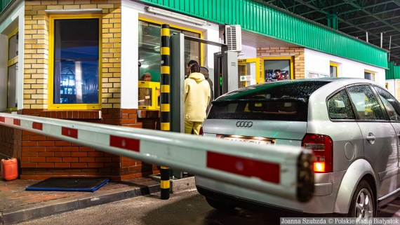 Polsko-białoruskie przejście graniczne w Bobrownikach, 17.11.2025, fot. Joanna Szubzda