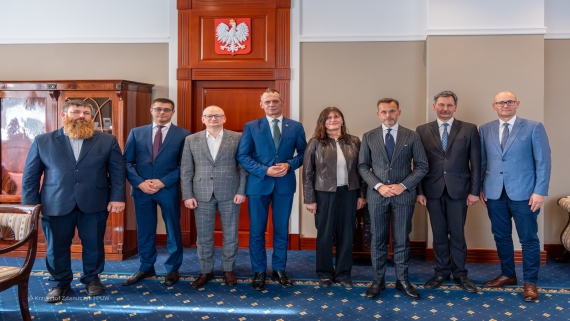 Spotkanie ukraińskich działaczy z Wojewodą Podlaskim 05.10.2025