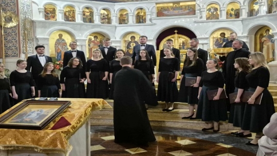 Przed wyjściem do cerkwi 23.11.2025