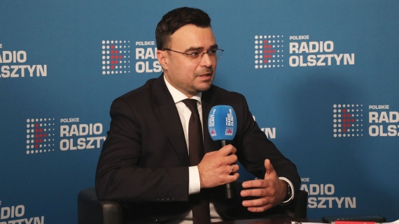 wiceminister kultury i dziedzictwa narodowego Maciej Wróbel, źródło: Polskie Radio Olsztyn/fot. M. Rutynowski