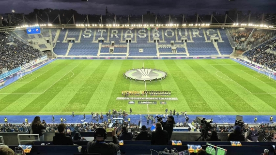 RC Strasbourg - Jagiellonia Białystok, 23.10.2025, fot. Joanna Szubzda