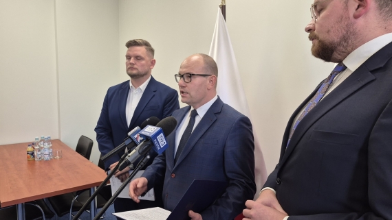 Konferencja prasowa polityków PiS, w sprawie zawiadomienia do prokuratury, 21.10.2025, fot. Marcin Gliński
