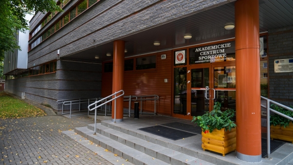 Hala sportowa UwB, źródło: UwB