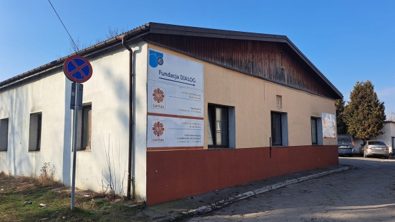 Ogrzewalnia Caritas Archidiecezji Białostockiej przy ul. Kolejowej w Białymstoku, 9.02.2025, fot. Wojciech Szubzda