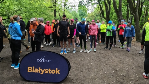 Parkrun Białystok, źródło: Facebook parkrun Białystok