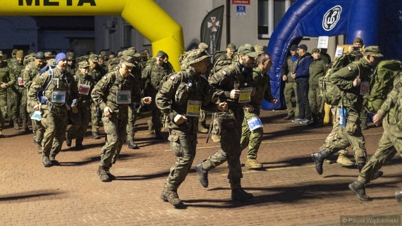 Norwegian Foot March w Wiźnie, 12.10.2025, fot. Paweł Wądołowski