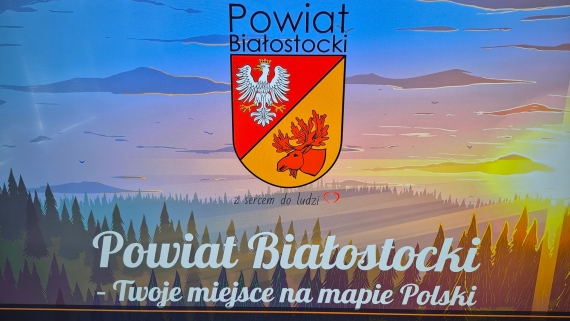 Akcja promocyjna powiatu białostockiego, 6.06.2025, fot. Ryszard Minko