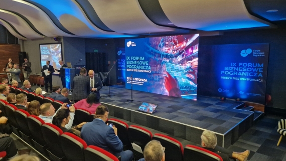 IX Forum Biznesowe Pogranicza w Suwałkach, 20.11.2025, fot. Areta Topornicka