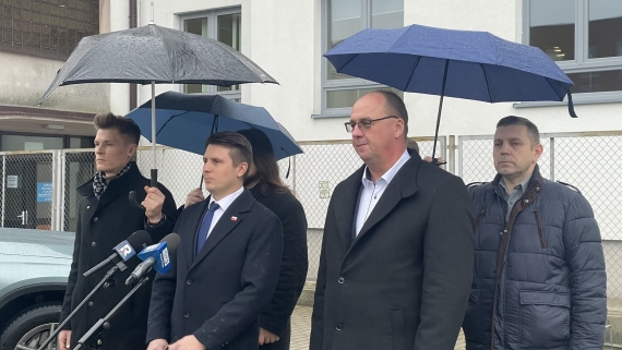 Konferencja Konfederacji "Nowa Nadzieja" dotycząca ochrony zdrowia, 9.12.2025, fot. Aneta Łaski