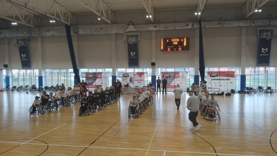 Turniej koszykówki na wózkach "Basketball Cup”, 22.11.2025, fot. Michał Romańczuk