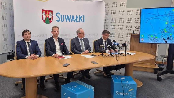 Projekt warty prawie 38 mln zł to wspólna inicjatywa miasta, Przedsiębiorstwa Wodociągów i Kanalizacji oraz Gminy Suwałki, 6.06.2025, fot. Areta Topornicka