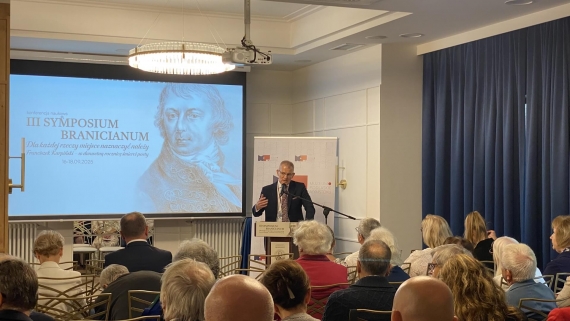 Konferencja naukowa "Sympozjum Branicianum” poświęcona Franciszkowi Karpińskiemu, 16.09.2025, fot. Aneta Łaski