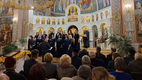 Międzynarodowy Przegląd Pieśni Religijnej i Paraliturgicznej w Siemiatyczach, 17.11.2024, fot. Anna Petrovska