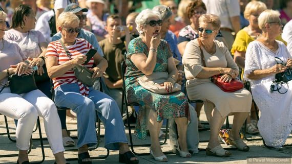 Senioriada w Łomży, 15.06.2025, fot. Paweł Wądołowski