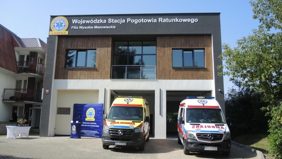 Otwarcie siedziby pogotowia w Wysokiem Mazowieckiem, 29.08.2025, fot. Adam Dąbrowski
