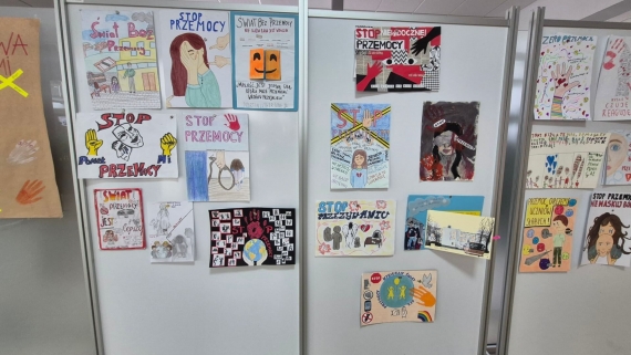 Finał akcji „Dzieciństwo bez przemocy!” w Suwałkach, 20.11.2025, fot. Iza Kosakowska