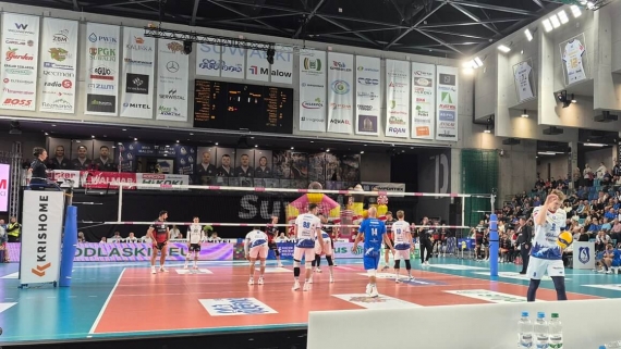 Ślepsk Malow Suwałki - Asseco Resovia Rzeszów, 21.10.2025, fot. Marcin Mazewski