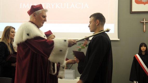 Akademia Łomżyńska uroczyście zainaugurowała nowy rok akademicki, 9.10.2025, fot. Adam Dąbrowski