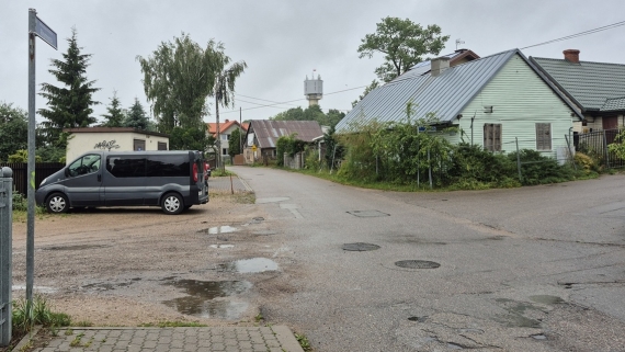 Ulica Reymonta w Suwałkach, 10.07.2025, fot. Areta Topornicka