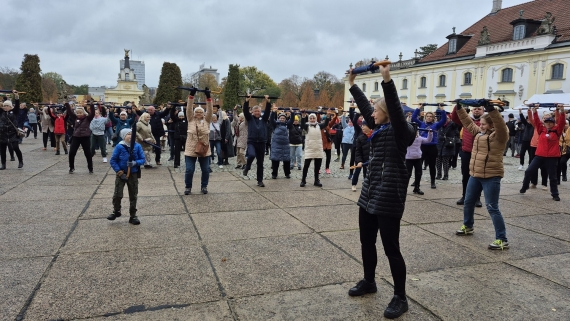 Spacer dla zdrowia w Białymstoku, 26.10.2025, fot. Renata Reda