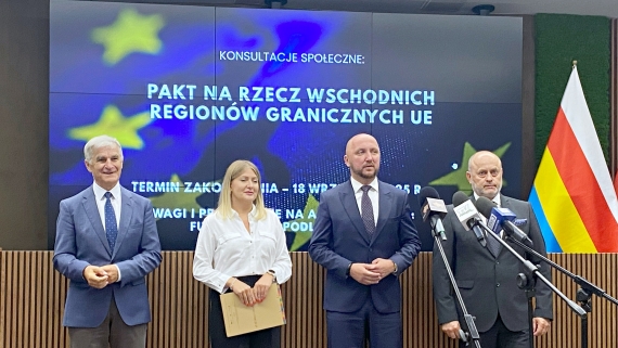 Konferencja poświęcona konsultacjom społecznym na temat Paktu na rzecz Wschodnich Regionów Granicznych Unii Europejskiej, 20.08.2025, fot. Katarzyna Kozłowska