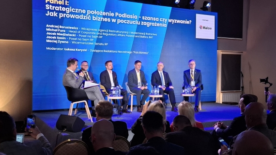 Konferencji „Biznes Na Wchodzie” w Augustowie, 15.09.2025, fot. Marta Sołtys