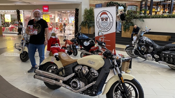 MotoMikołaje rozpoczęli akcję charytatywną, fot. Aneta Łaski