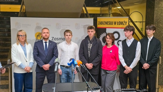 Wystartowała kolejna edycja "Zabiznesuj w Łomży", 1.12.2025, fot. Paweł Wądołowski