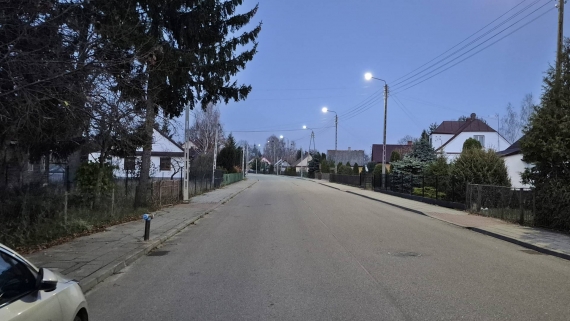 Ulica Bielska w Narwi, fot. Marcin Gliński