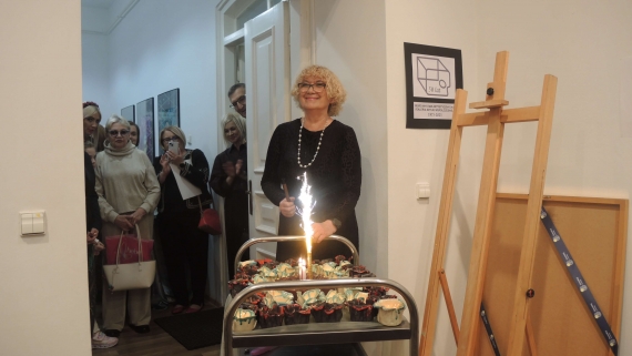 Galeria Sztuki Współczesnej w Łomży świętuje 50-lecie działalności, 18.11.2025, fot. Adam Dąbrowski