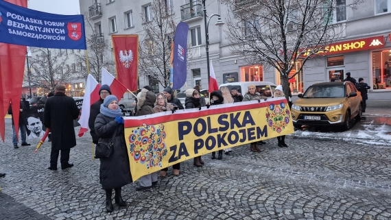 Marsz Konfederacji Korony Polskiej w Białymstoku, fot. Renata Reda