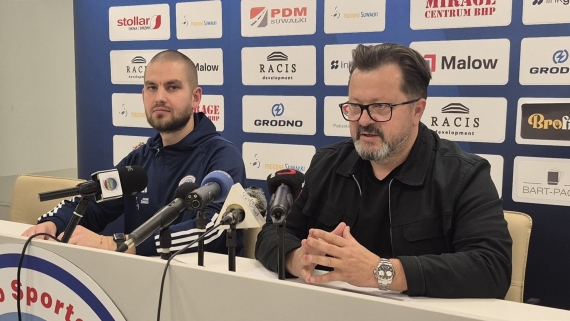 Konferencja prasowa Wigier Suwałki, 19.11.2025, fot. Areta Topornicka