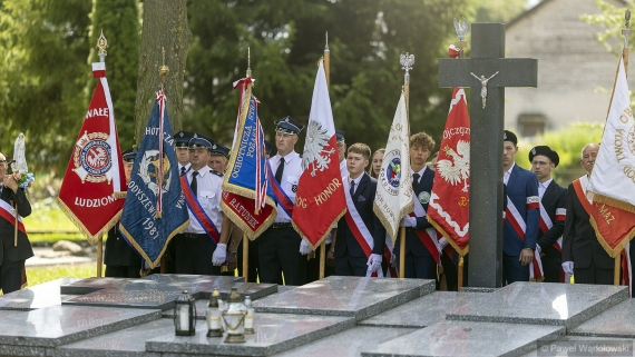 Uroczystości w miejscowości Krasowo-Częstki, 17.07.2025, fot. Paweł Wądołowski
