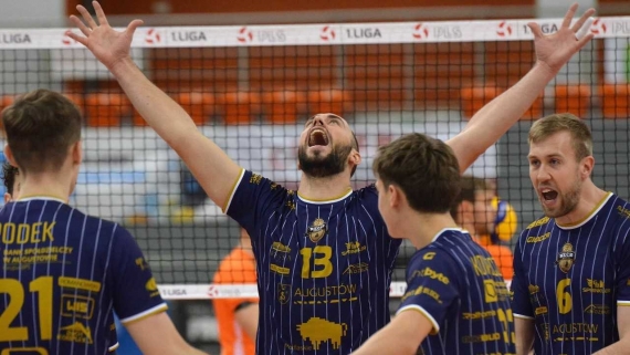 BBTS Bielsko-Biała - Necko Augustów 2:3, 15.11.2925, fot. Necko Augustów