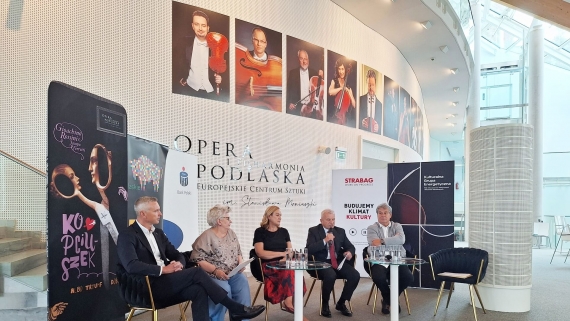Konferencja poświęcona nowemu sezonowi artystycznemu w OiFP, 9.09.2025, fot. Adam Klimiuk
